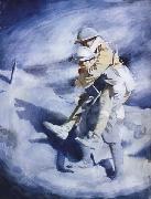 Sir William Orpen Poilu and Tommy oil on canvas